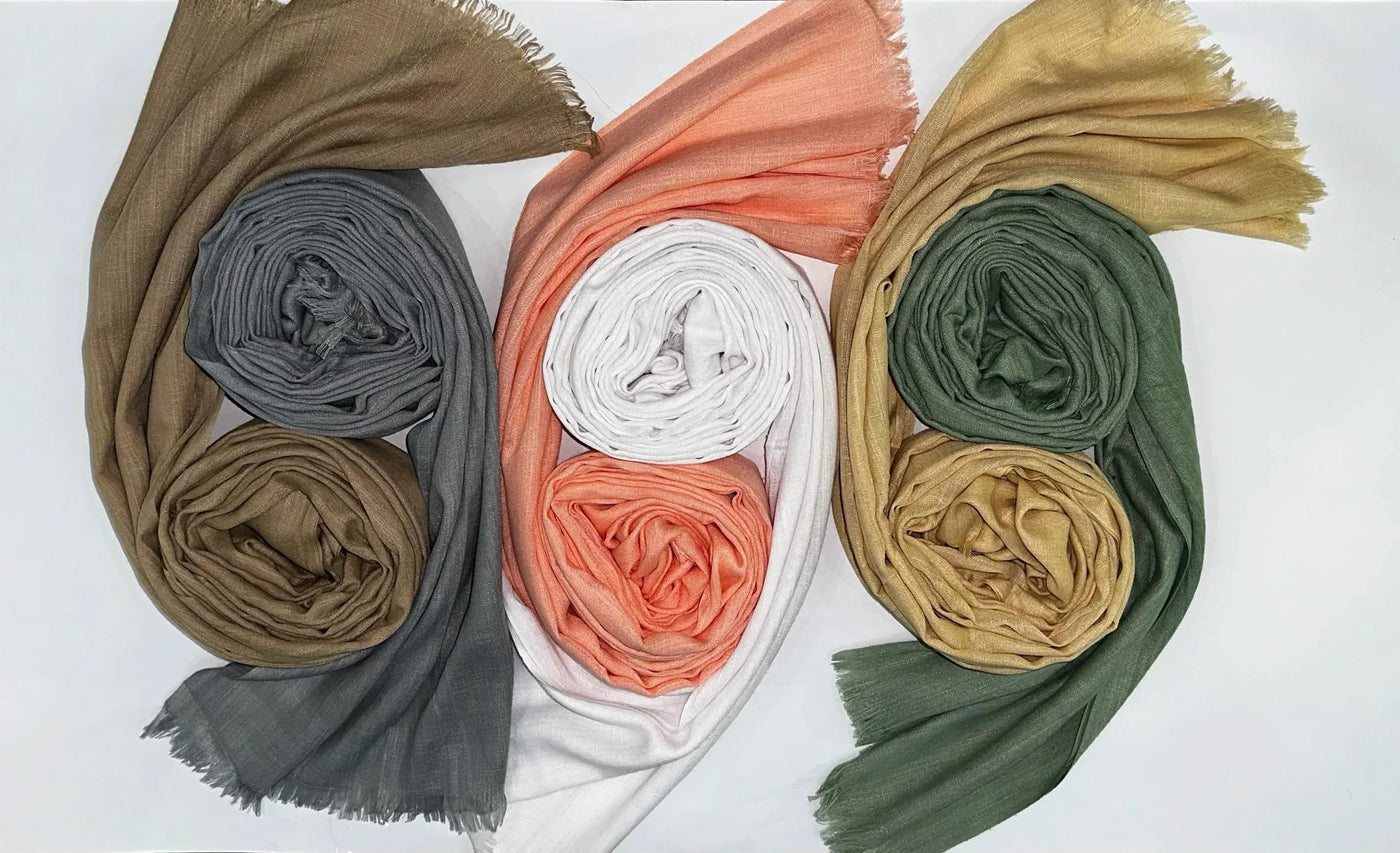 Turkish Lawn Hijab - Light Colors - hijabellapk