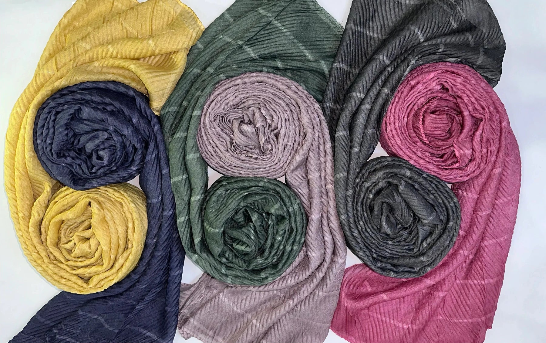 crinkle lawn dark colours - hijabellapk